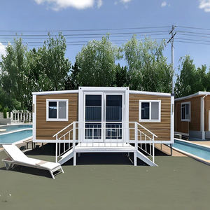 Kolida-Flat 40ft 20ft Villa Vorgefertigtes Erweiterbares Containerhaus Bewegliches Fertighaus 2 3 4 5 Schlafzimmer Mit Bad - Product Image 1