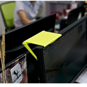 Monitor Top Storage Rack White Green Black Adjustable Multifunctional <b>Screen</b> Organizer <b>Stand</b> Small Size Rectangle Shape - Product Image 4