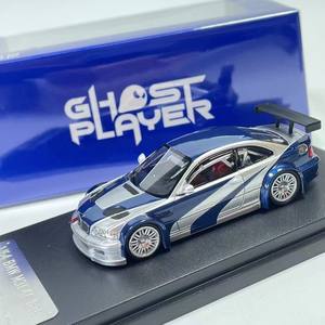 Modèle miniature de course Ghost Player 1/64 M3 <span class=keywords><strong>GTR</strong></span> E46 en métal moulé sous pression - Product Image 1