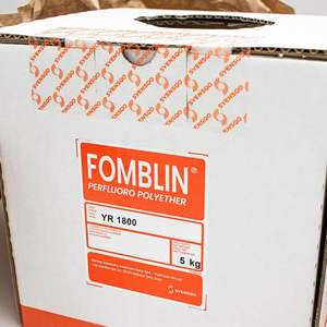 Solvay Fomblin YR 1800 Perfluoropolyether (PFPE) High Vacuum Lubrication Fluids Original Packaging 5Kg <b>Box</b> High Quality Supply - Product Image 4
