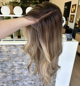 Peluca Personalizada con Nudos Invisibles, Sin Pegamento, Cabello Humano Natural Kosher, con la Mejor Base de Encaje HD, Pelucas Judías para Mujeres - Product Image 2