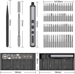 Mini Portable <b>Precision</b> <b>Screwdriver</b> Rechargeable Home Disassembly and Maintenance Magnetic Torque Electric <b>Screwdriver</b> <b>Set</b> - Product Image 2