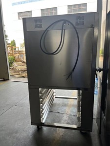 Forno Elettrico Commerciale Rotante a Carrello per la Cottura di Pane Pita e <span class=keywords><strong>Pizza</strong></span>, Capacità 5 Teglie, Nuova Elevata Produttività per Farina e Frutta Secca - Product Image 2