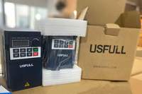 USFULL Mini VFD 1/3 Phase 220V 380V 0.75kW 1.5kW 2.2kW Convertisseur de fréquence variable VSD pour moteur à induction AC