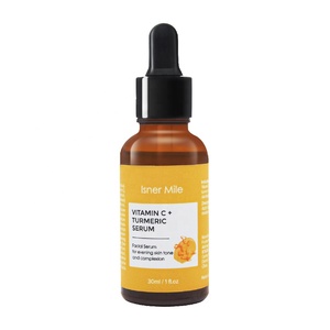 Sérum turmeric à la vitamine c, lotion pour le visage, pour colorer la peau et le teinte de la peau, 30 ml - Product Image 3