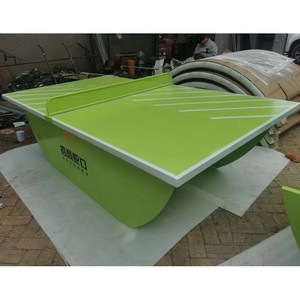 Outdoor <b>Table</b> <b>Tennis</b> <b>Table</b> Steel Boat Shaped Anti Weathering Freestanding For Residential Communities - Product Image 4