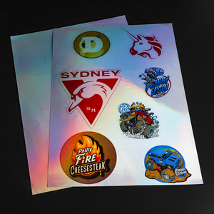 8.5x11 Holographic giấy in A4 Holographic an ninh dán máy in phun có thể in vinyl Sticker giấy cho máy in phun máy in - Product Image 4