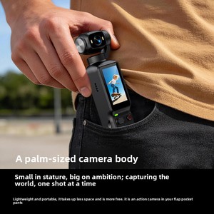 180 °   Videocamera Sportiva con Lente Rotante 1080P - Videocamera per Vlog Outdoor OEM con Basso MOQ - Product Image 5