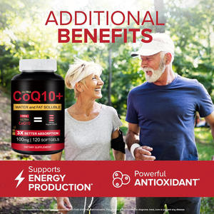 โคคิวเท็น แคปซูลวิตามินต้านอนุมูลอิสระเสริม ผลิตภัณฑ์เสริมอาหารสมุนไพรเพิ่มพลังงาน บำรุงหัวใจสำหรับผู้ใหญ่และสตรีมีครรภ์ - Product Image 3