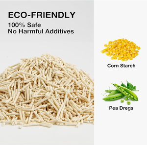 100% ingredienti naturali lettiera Ultra assorbente e ad asciugatura rapida 6L grumante Tofu lettiera per gatti - Product Image 3