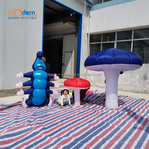 Chenille géante bleue gonflable pour la fête d'<span class=keywords><strong>Alice</strong></span> <span class=keywords><strong>au</strong></span> <span class=keywords><strong>pays</strong></span> <span class=keywords><strong>des</strong></span> <span class=keywords><strong>merveilles</strong></span>, <span class=keywords><strong>personnage</strong></span> de dessin animé gonflable - Product Image 6