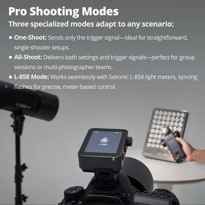 Godox X3PRO X3 Pro C Déclencheur <span class=keywords><strong>Flash</strong></span> sans Fil 2.4G 2.4 Pouces TTL <span class=keywords><strong>HSS</strong></span> avec Écran Tactile OLED Transmetteur pour Sony Canon <span class=keywords><strong>Nikon</strong></span> Fuji Olymp - Product Image 3
