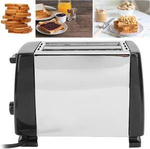 Nouveau modèle 2024 – Grille-pain électrique automatique 2 fentes en acier inoxydable avec contrôle réglable sur 6 niveaux – Écologique, pour usage domestique et commercial - Product Image 2
