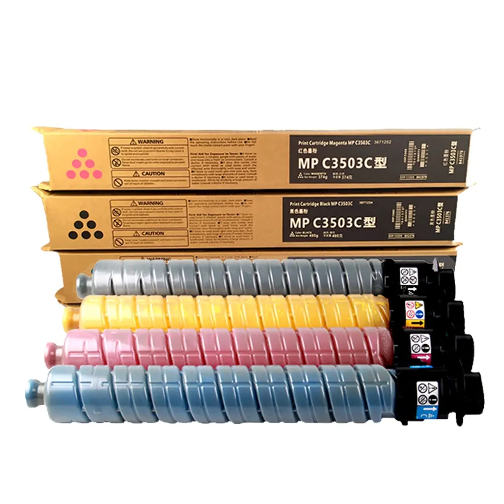 Bosons Original Compatible Ricoh MPC2504 3004 3504 4504 5504 6004 Color Toner Cartridges