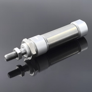 Mini-cylindre MA25 25SU en acier inoxydable à double action avec queue magnétique plate pivotante - Product Image 3
