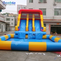 Structure gonflable de qualité supérieure (toboggan aquatique et château gonflable) pour enfants, écoles et événements