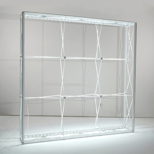 SEG Popup Triển Lãm Thương Mại Triển Lãm Xách Tay Thẳng Backdrop <span class=keywords><strong>LED</strong></span> Backlit Hiển Thị - Product Image 4