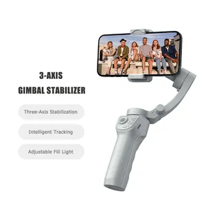 Selfie Stick Intelligent Tracking Ai Mobile Phone 3 Axis Gimbal Stabilizer Phone 360 Rotation Smartphone Stabilizer
