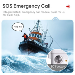 15600mAh pin lớn dài chờ SOS Xe GPS vị trí không thấm nước không dây năng lượng mặt trời Powered Tracker 4 gam GPS theo dõi thiết bị - Product Image 3