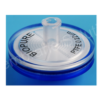 Nylon PTFE MCE CA PVDF 0.22um 0.45um 100/pk Membrane mâle et femelle 33mm Double Luer-Lock filtres de seringue non stérilisés médicaux