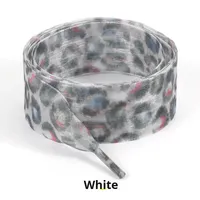 Ruban en polyester imprimé léopard personnalisé de 2,5 cm de large pour emballage de boîtes cadeaux, baskets et chaussures décontractées, faible MOQ