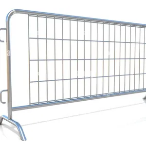 hot sale used hot dipped galvanized 32mm pipe size Road safe traffic event control barrier bike rack barricade