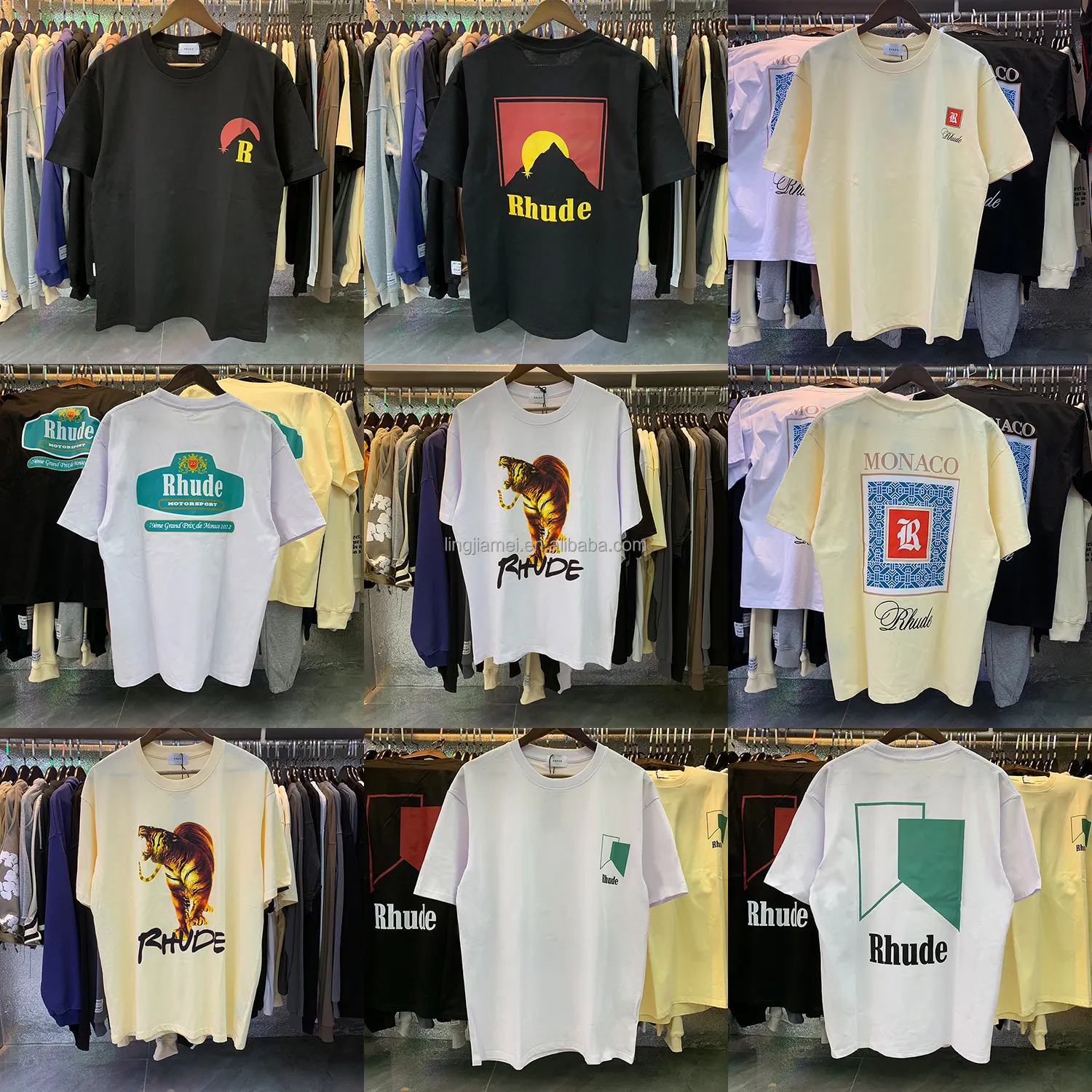 Promotionele Herenkleding Korte Mouwen Shirts Bedrukt T-Shirts Casual Hiphop Puur Katoen Groothandel Maatwerk