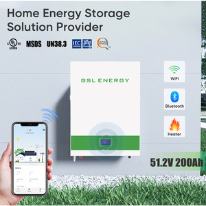 Wholesale 10kw Solar Energy 48v 100ah 200ah 280ah 5kwh 10kwh 15kw Power Wall <b>Battery</b> 51.2v Powerwall for Home System Gsl051200a - Product Image 5
