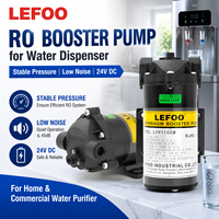 Pompe RO LEFOO Longue Durée 24V DC 2000ml/min, Pompe de Surpression pour Osmose Inverse, Pompe à Eau pour Machine à Eau Potable