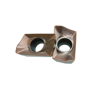 BOCT130408 Plaquettes de fraisage à alimentation rapide en carbure de tungstène revêtues PVD, haute performance, disponibles en OEM pour machine de fraisage CNC