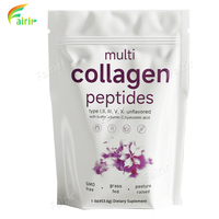 Poudre de complexe de peptides de collagène multi-sources, complément alimentaire pour adultes, OEM ODM, approvisionnement personnalisé