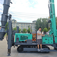Foreuse à circulation inversée RC500, machine de forage sur chenilles pour l'exploration minière, profondeur 500 m