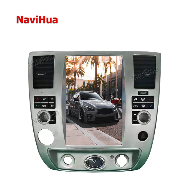 NAVIHUA Touch Screen Auto Electronics New Upgrade Multimedia GPS Navigation Android Car Radio Stereo for Infiniti QX56 2010
