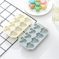 Moule en Silicone pour bonbons durs en forme de tête de Mickey, outils de cuisson pour Dessert et décoration de gâteaux, DM478, vente en gros