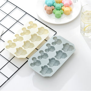 DM478-Molde <span class=keywords><strong>de</strong></span> silicona dura con forma <span class=keywords><strong>de</strong></span> cabeza <span class=keywords><strong>de</strong></span> <span class=keywords><strong>Mickey</strong></span> para decoración <span class=keywords><strong>de</strong></span> tartas y postres, herramientas para hornear DIY, Chocolate y azúcar, venta al por mayor - Product Image 4