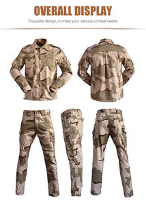 Uniforme de combat Fronter pour <span class=keywords><strong>homme</strong></span>, camouflage désertique tricolore, 728 - Product Image 6