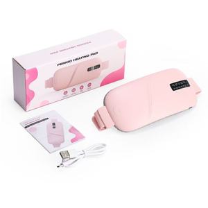 Cinturón uterino cálido con carga USB, compresa caliente menstrual Wonder, masaje cálido y vibratorio, cinturón uterino cálido. - Product Image 5