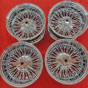 Jantes à rayons KELUN BRAND WHEEL 5x114.3 13x7 Chrome Or - Product Image 6