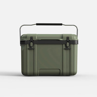 Glacière à Glace Portable 26L 28QT PU Étanche Hielera Haute Capacité Refroidisseur Dur Extérieur Isolé