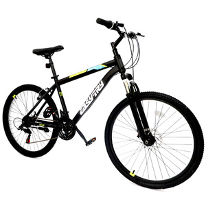 Vélo de montagne VTT 26/29 pouces à suspension, 7/21 vitesses, freins à disque/V-brake, pour adultes/hommes - Vente en gros à prix réduit - Product Image 3