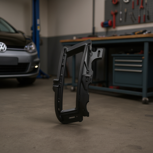 Fascia de calandre en plastique noir pour Volkswagen Golf 15-16 avec ouverture pour phares, nouvelle pièce de carrosserie automobile, ajustement précis, remplacement OEM - Product Image 2