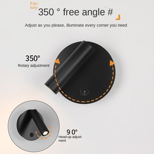 Lámpara de ambiente minimalista de lujo para dormitorio con cabecero LED, foco de pared para fondo de sala de estar para uso en hoteles - Product Image 2