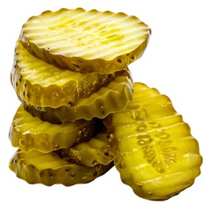 Concombre entier salé et assaisonné, coupé en vagues |   Légumes marinés de qualité supérieure |   Pot en verre |   Marque privée OEM |   Qualité d'exportation - Product Image 2