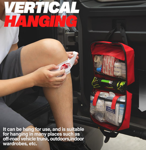 घरेलू यात्रा शिविर वाहन के उपयोग के लिए छोटे आपातकालीन चिकित्सा बैग, माता-पिता यात्रियों के लिए - Product Image 4