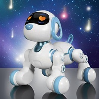 Robot Anjing Pintar KK Baru untuk Anak-Anak, Edukatif, Dapat Diisi Ulang, Menari, Interaktif, Dapat Diprogram, dengan Remote Control