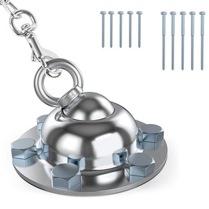 360 °   Kit <span class=keywords><strong>de</strong></span> Estaca <span class=keywords><strong>de</strong></span> Anclaje Giratoria <span class=keywords><strong>de</strong></span> Alta Resistencia, Estaca para Mascotas Resistente a la Corrosión con Clip Giratorio para Correa, para Perros y Gatos - Product Image 2