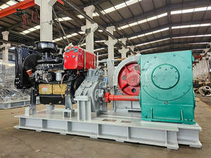 Máquina de remolque de cabrestante de cable motorizado diésel con <span class=keywords><strong>embrague</strong></span> automático y marco de acero duradero - Product Image 2