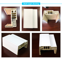 PVC Laminasi atau Lukisan Bahan Baku Pintu PVC Bingkai Casing Pintu