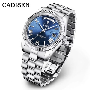 CADISEN – montre mécanique de luxe pour hommes, cadran en météorite, automatique, semaine, 100M, mouvement japonais MIYOTA 8285, horloge pour homme - Product Image 1