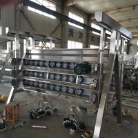 Équipement d'abattage de volailles YELINK, haute capacité, 1000 bp/h, machine de traitement de volailles multi-tension